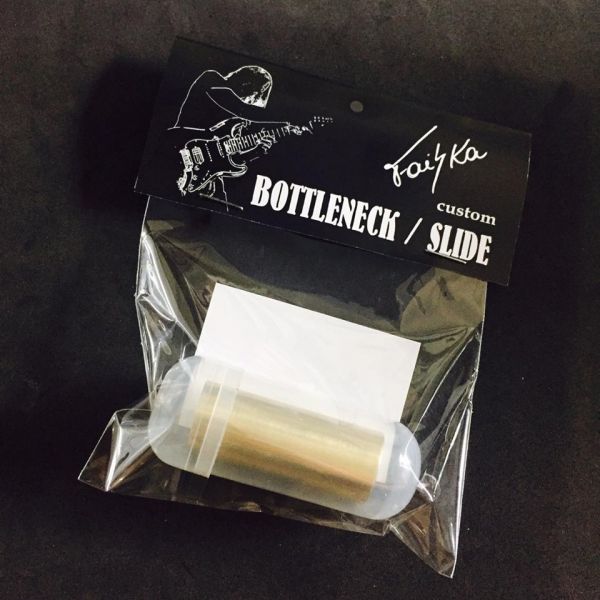Bottleneck/Slide Latão 47mm x 19mm com Case (Lançamento)